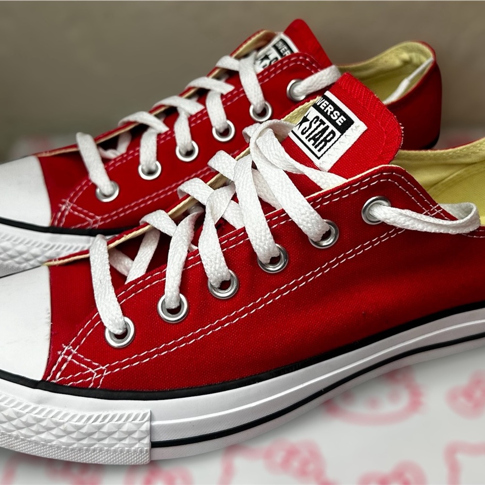 Converse Unisex Red Sneakers